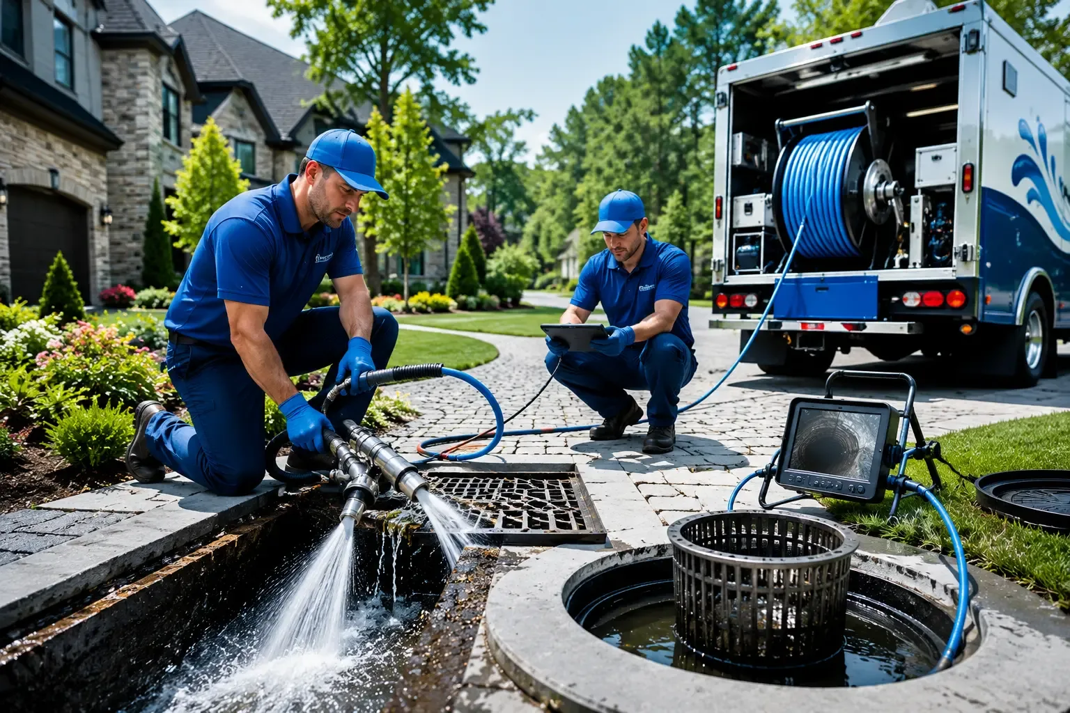 Local outdoor drain cleaning professionals in Hallstead, PA
