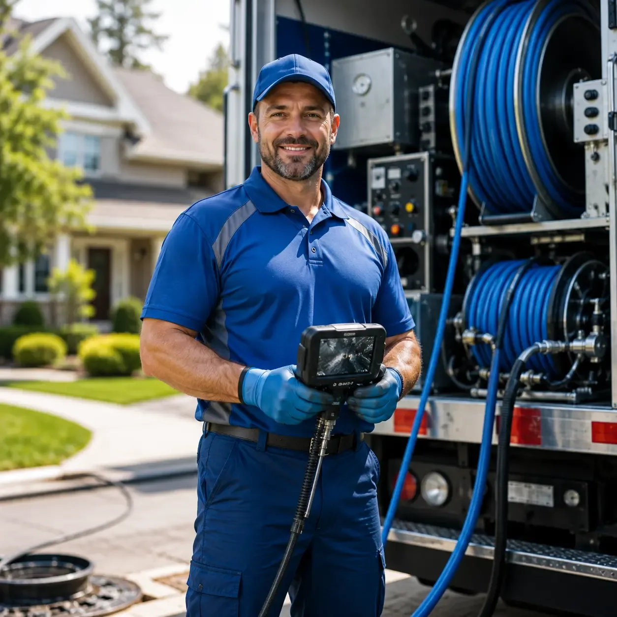 Local outdoor drain cleaning specialists in Hallstead, PA